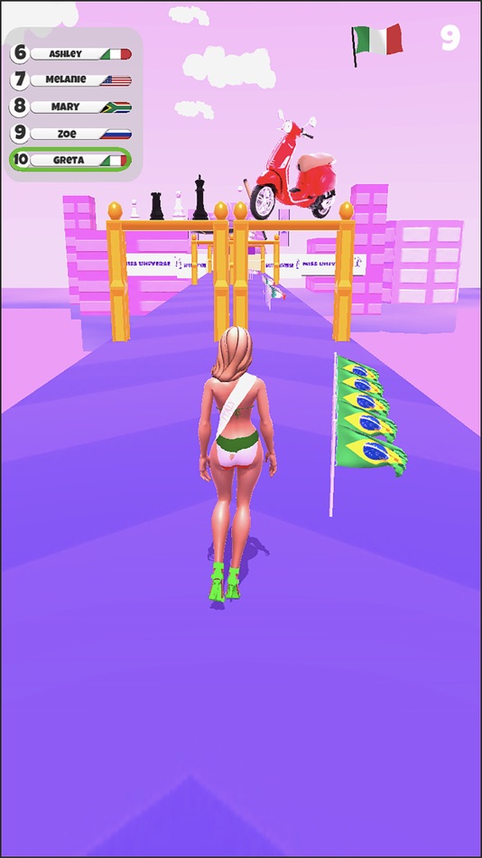 #5. Beauty Contest Run (iOS) بواسطة: Vision For Fun