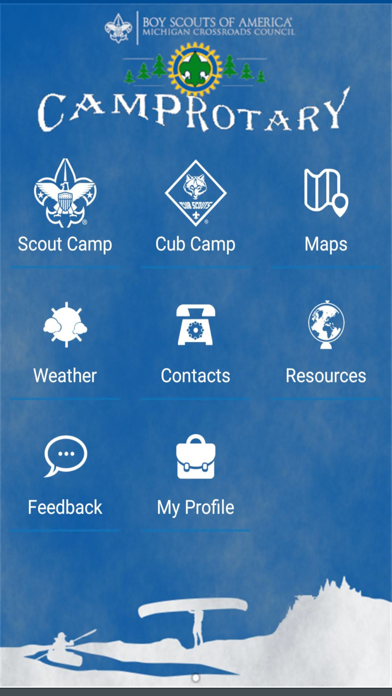 Camp Rotary Camp App Screenshot
