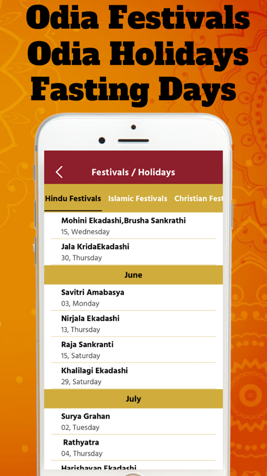 #5. Odia Calendar 2024 (iOS) 由: Anivale Private Ltd