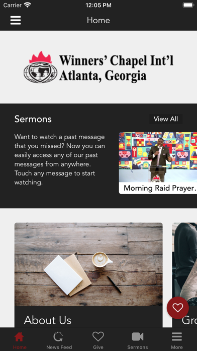 Winners' Chapel Atlanta Screenshot