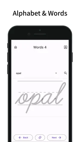 Game screenshot Cursive: Learn English Cursive apk