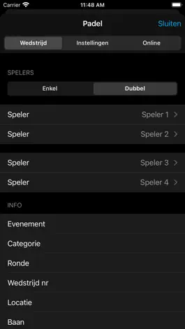 Game screenshot Padel Scores apk
