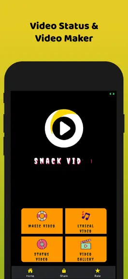 Game screenshot Snack Video Maker mod apk