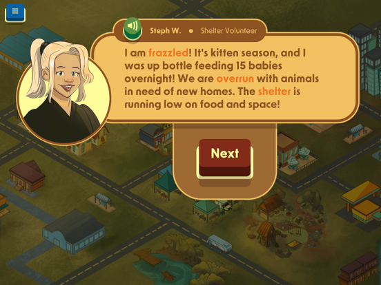 Neighborhood Good iPad screenshot 2 - Education app