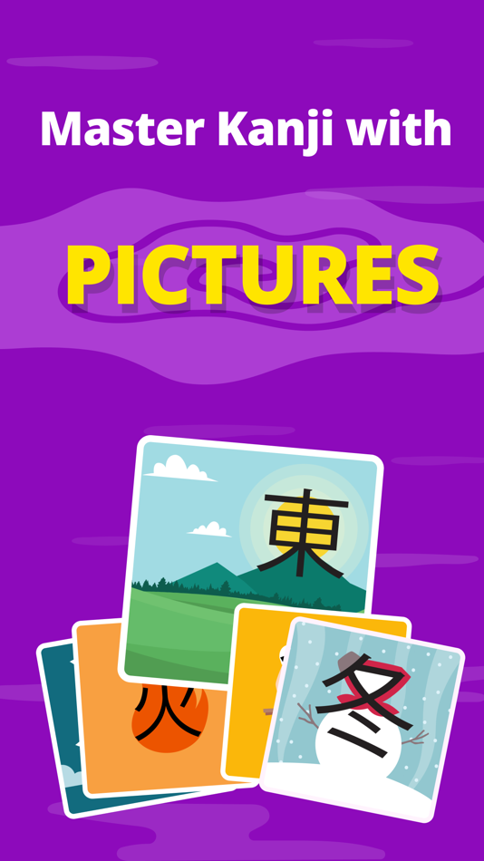 #1. Tobika: Learn Kanji visually (iOS) Podle: AYA Studio