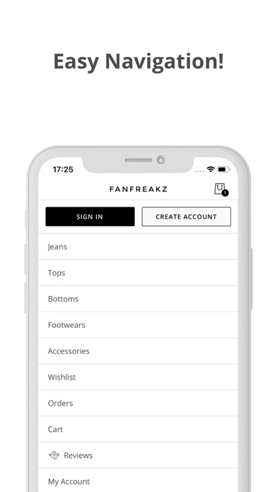 FanFreakz | Men's Fashion Screenshot