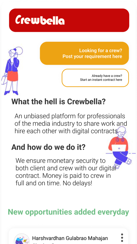 #2. Crewbella (iOS) 由: Crewbella Ecosystem Private Limited