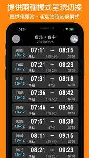 高鐵時刻表：台灣下一班高鐵時刻表 iphone screenshot 4
