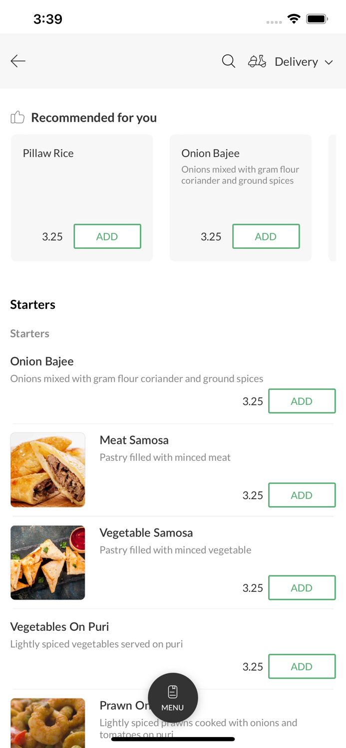 Table Talk Indian Bar