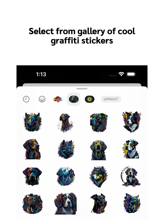 Screenshot #6 pour Graffiti Dog Stickers