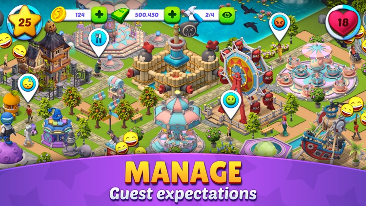 Roller Coaster Life Theme Park screenshot-3