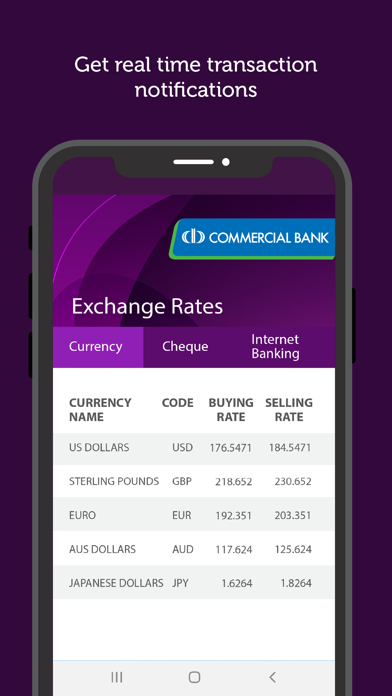 ComBank ePassbook Screenshot