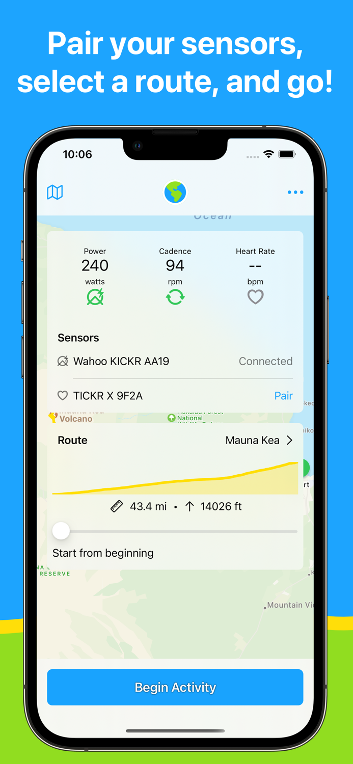 GeoTouring - Indoor Cycling