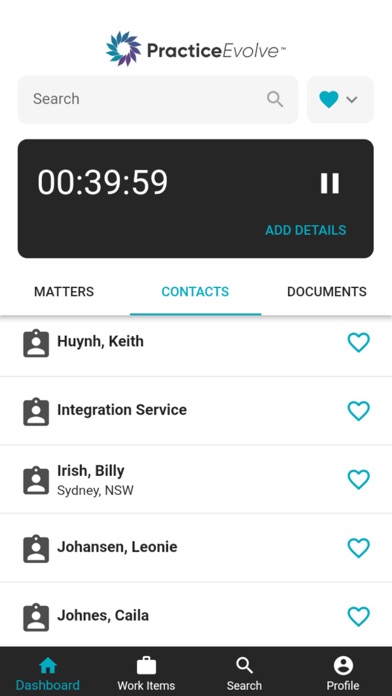 EvolveMobile Screenshot