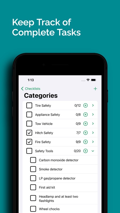 RV Checklist App screenshot-4
