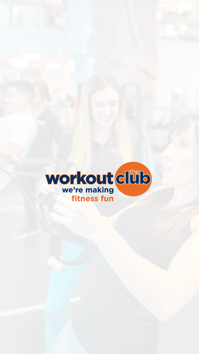 The Workout Club App Screenshot