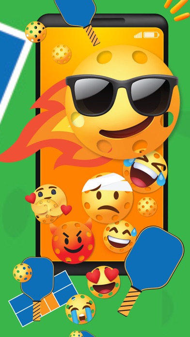 Pickleball Emojis Screenshot