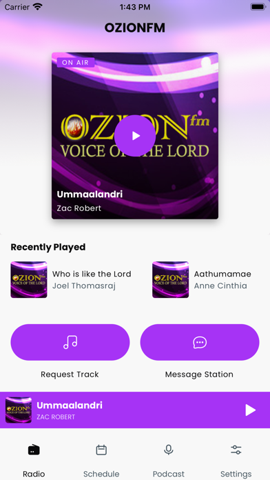 OZIONFM Screenshot