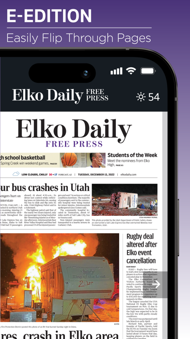 Elko Daily Free Press Screenshot