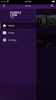 purple cow tv iphone screenshot 1
