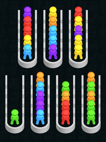 Color Sort: Stickman Colorのおすすめ画像6