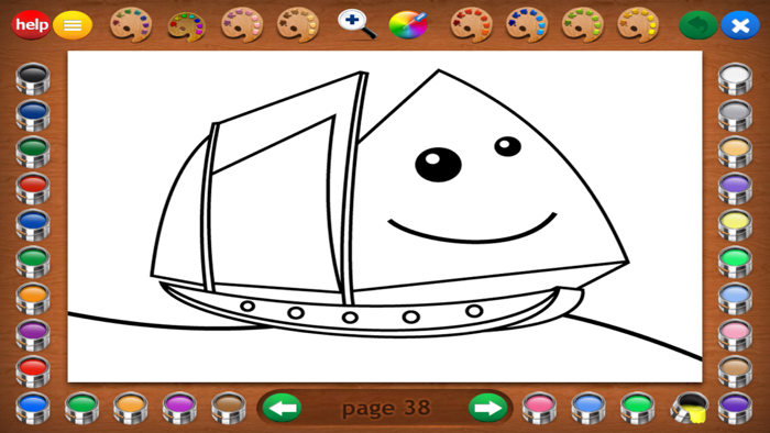 Trucks Coloring Book