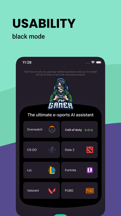 Progamer: AI Chat Companion Screenshot