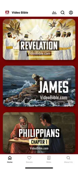 Game screenshot Video Bible apk