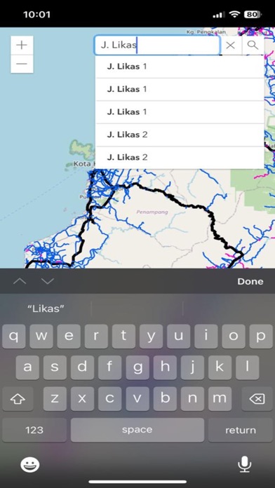Sabah Public Road Map Screenshot