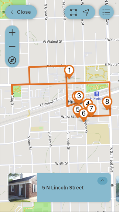 HistoricalTourist: Hinsdale Screenshot