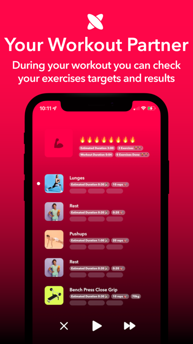 Workout Planner - Workinout Screenshot