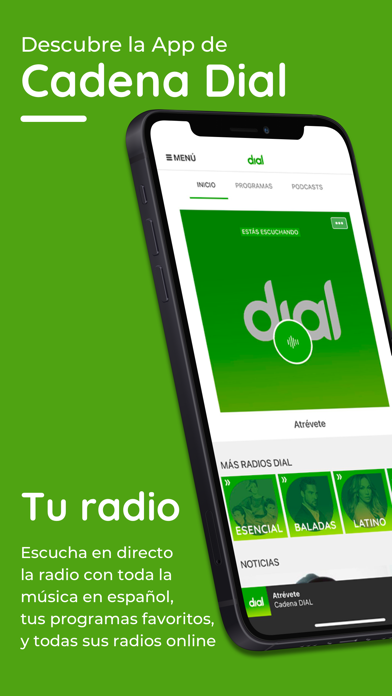 Cadena Dial Radio Screenshot