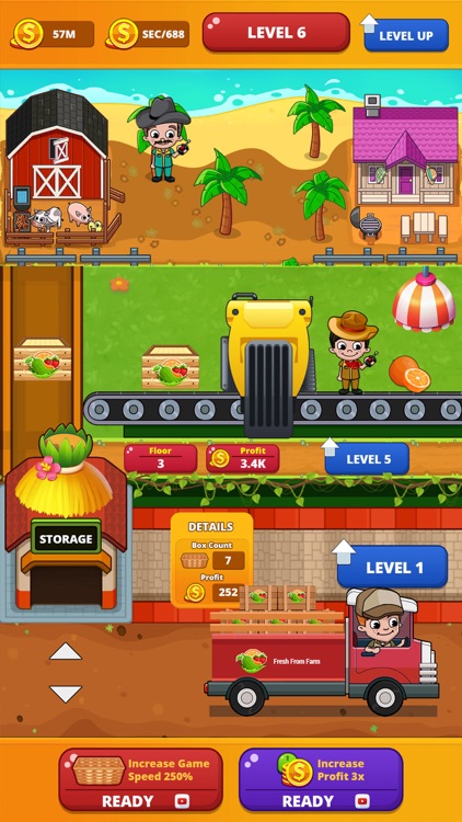 Farm City Farming Factory Game