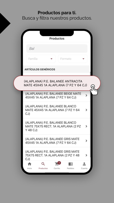 Pedidos NuevaAlaplana Screenshot