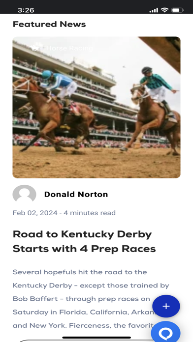 BetUS HORSE-RACING Screenshot