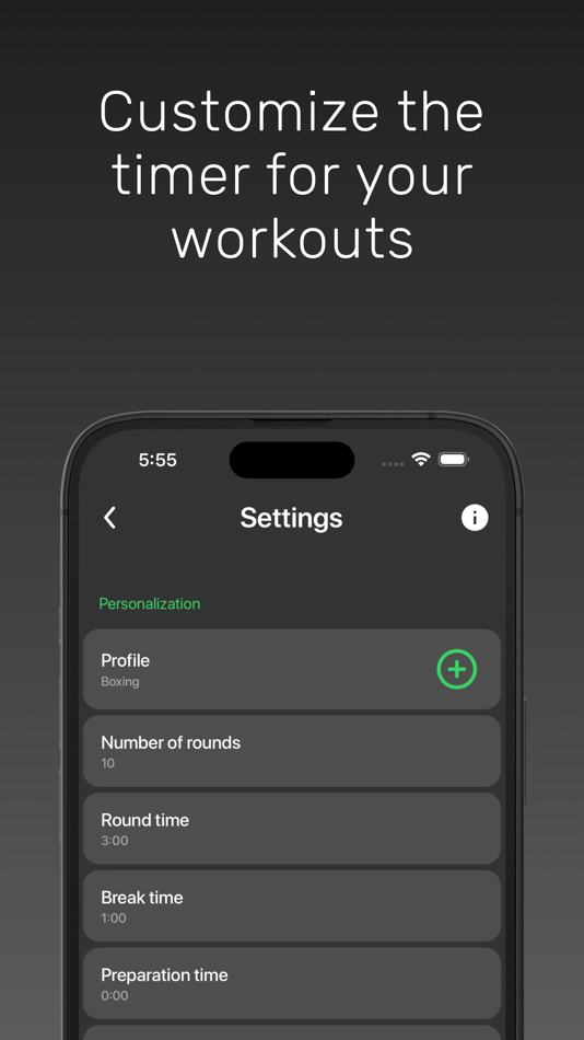 #3. Boxing Timer & Interval Timer (iOS) 由: Daniel Chernyshev