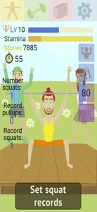Muscle clicker: Gym game screenshot #4 for iPhone