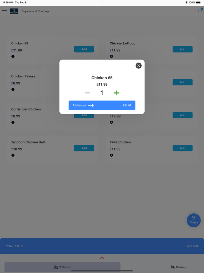 Biryanis and Chutneys