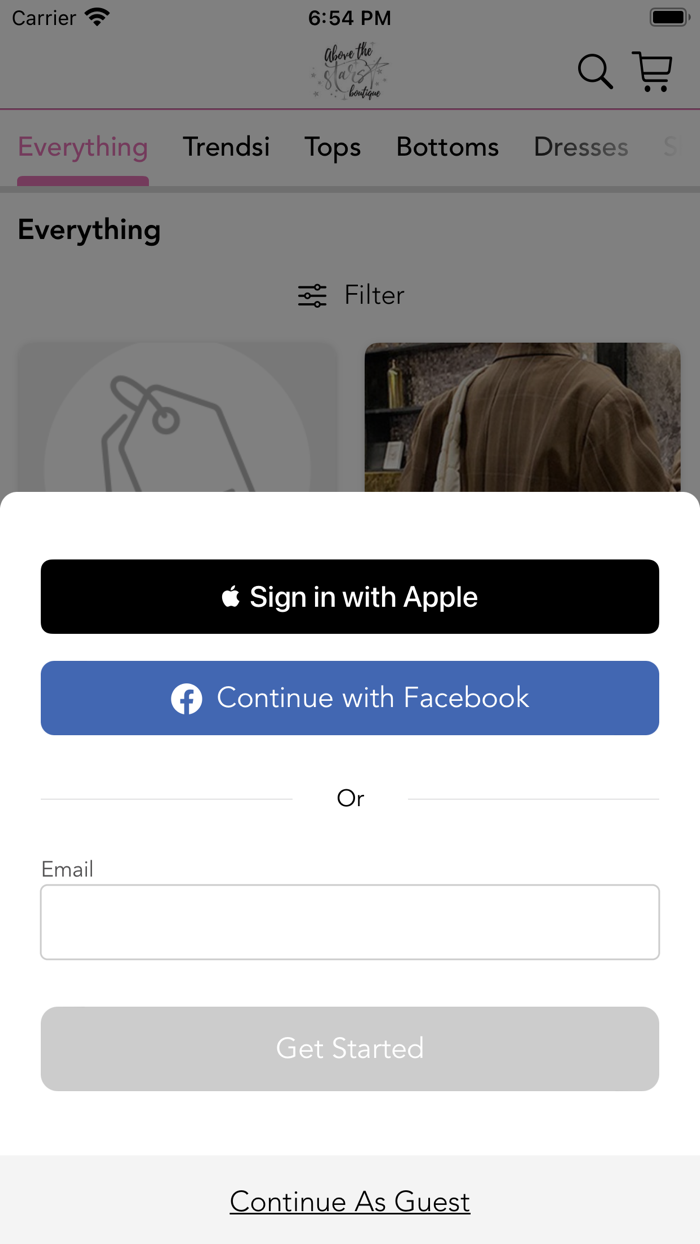 Above the Stars Boutique