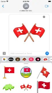 switzerland - wa stickers iphone screenshot 2