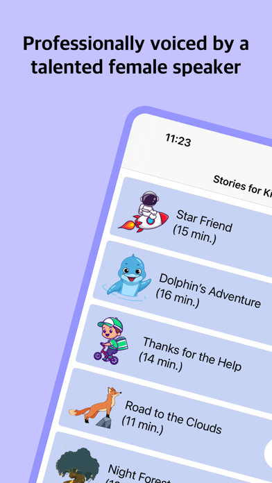 Screenshot #2 pour Bedtime stories for calm kids