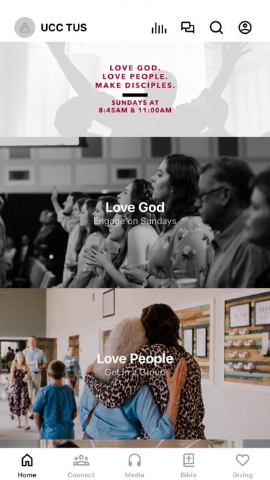 UCC Tuscaloosa Screenshot