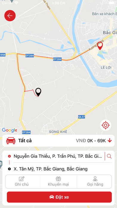 Taxi Hương Giang Screenshot