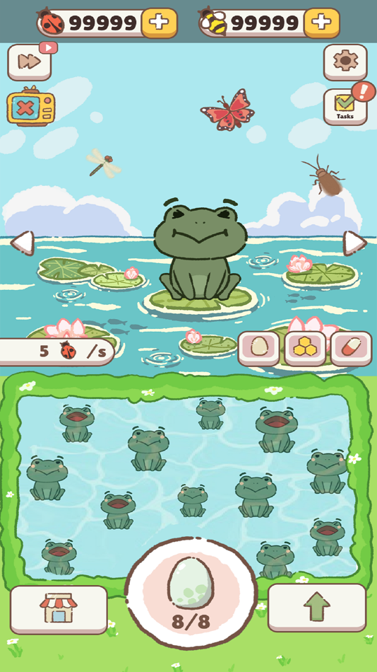 #3. Frog Idle (iOS) 来自: THAI DONG COMPANY LIMITED