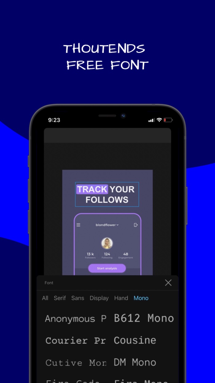 Mocshow-App screenshot design