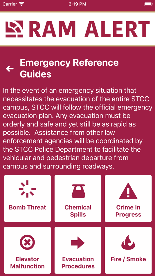 #6. RAM ALERT (iOS) 由: SPRINGFIELD TECHNICAL COMMUNITY COLLEGE