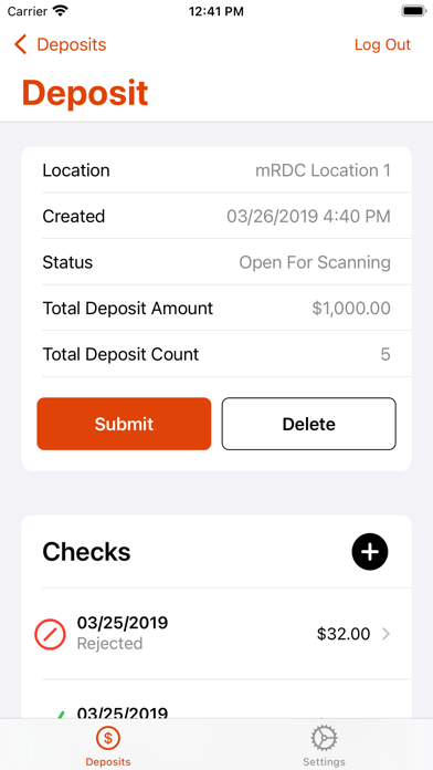 NewBank eDeposit Screenshot