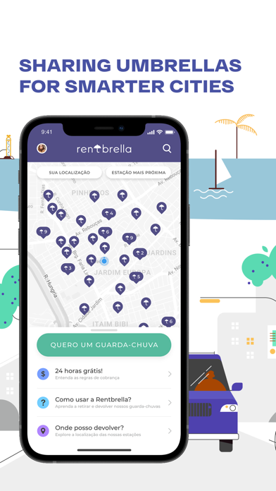 Rentbrella Screenshot