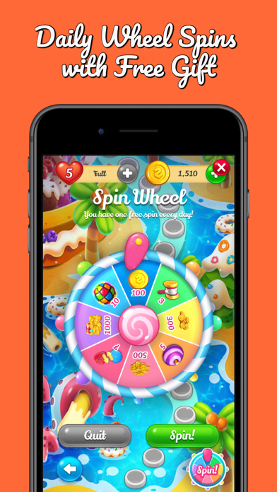 Tocca Land Candy Puzzle Screenshot