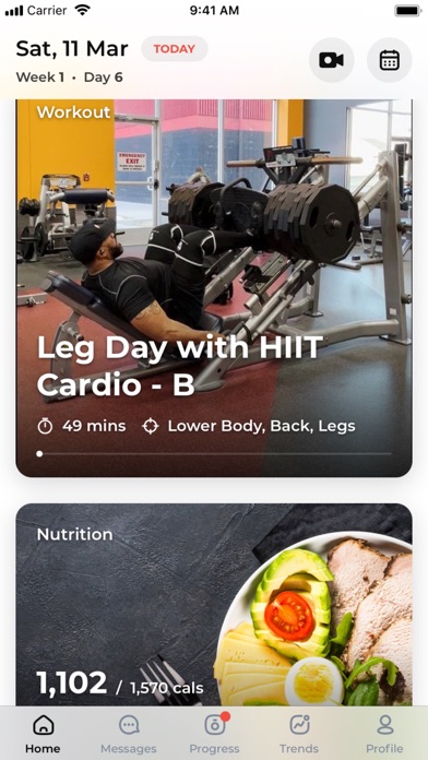 MUDD Fitness Screenshot